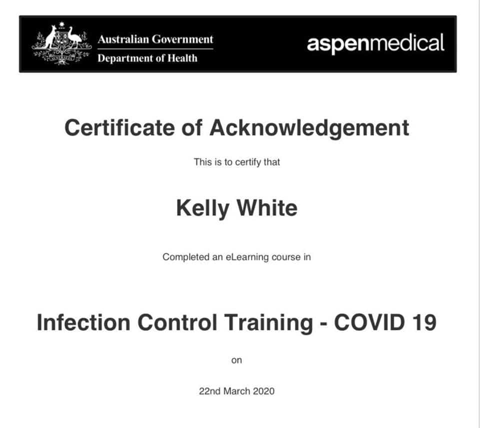 COVID-Training-Kelly-White