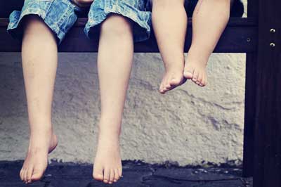 Summer footcare for kids